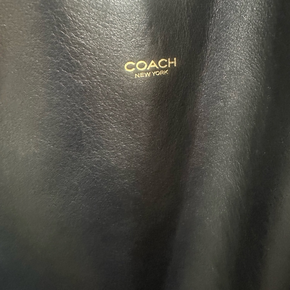 Coach Black Leather Brooklyn 39 - Picture 2 of 11